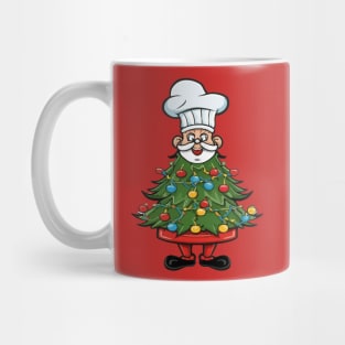 Chef Around The Christmas Tree Mug